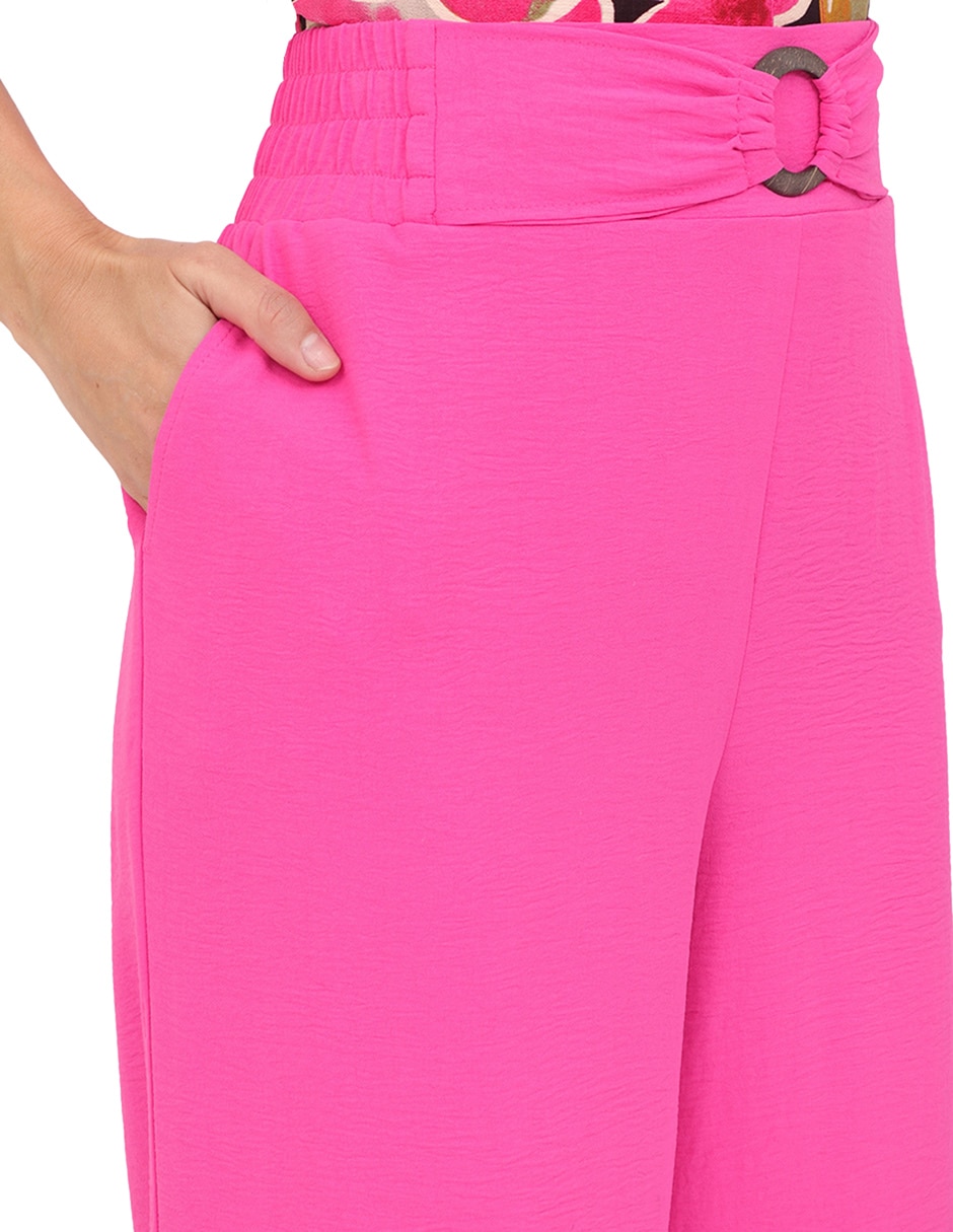 Pantalón regular recto para mujer 5