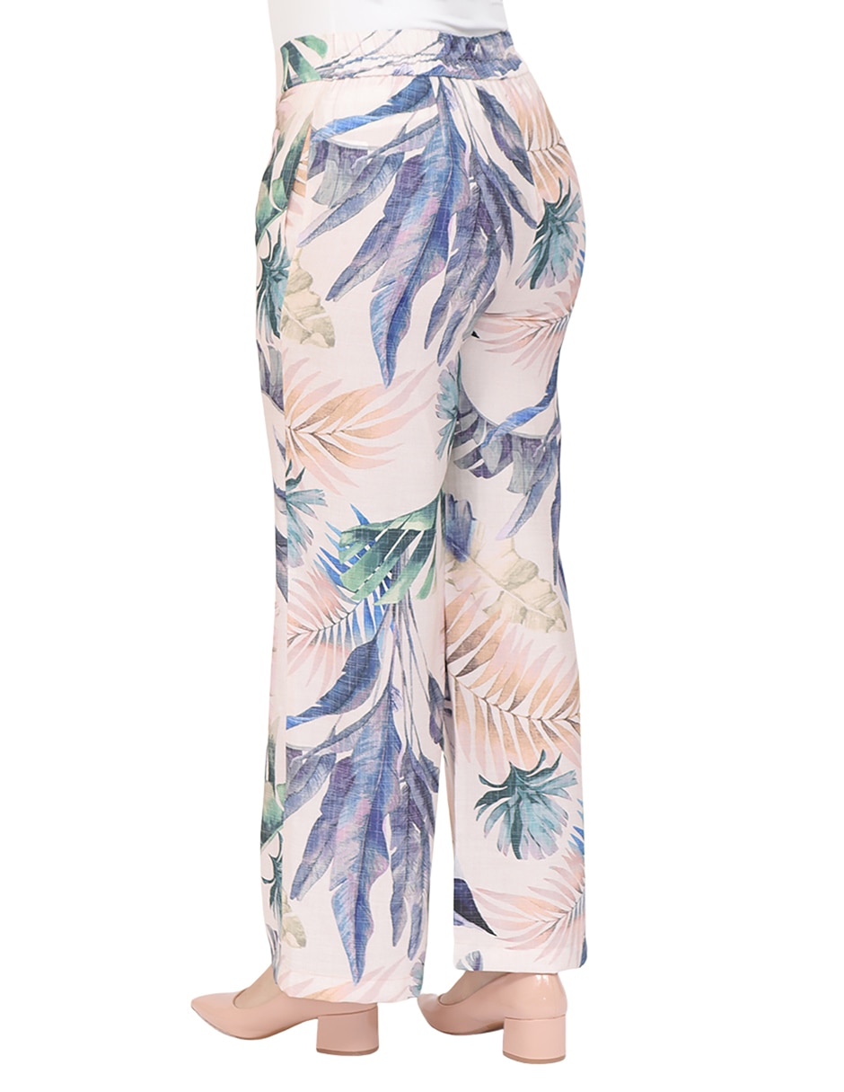 Pantalón regular regular para mujer 2