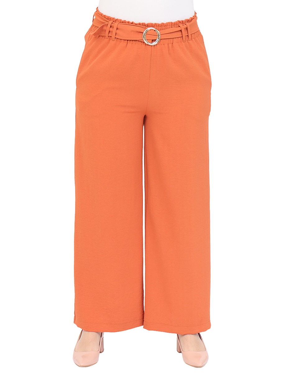 Pantalón regular amplio para mujer Pantalón regular amplio para mujer