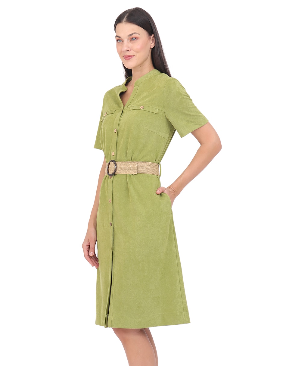 Vestido a la rodilla formal grupo  tribeca "para mujer" 3