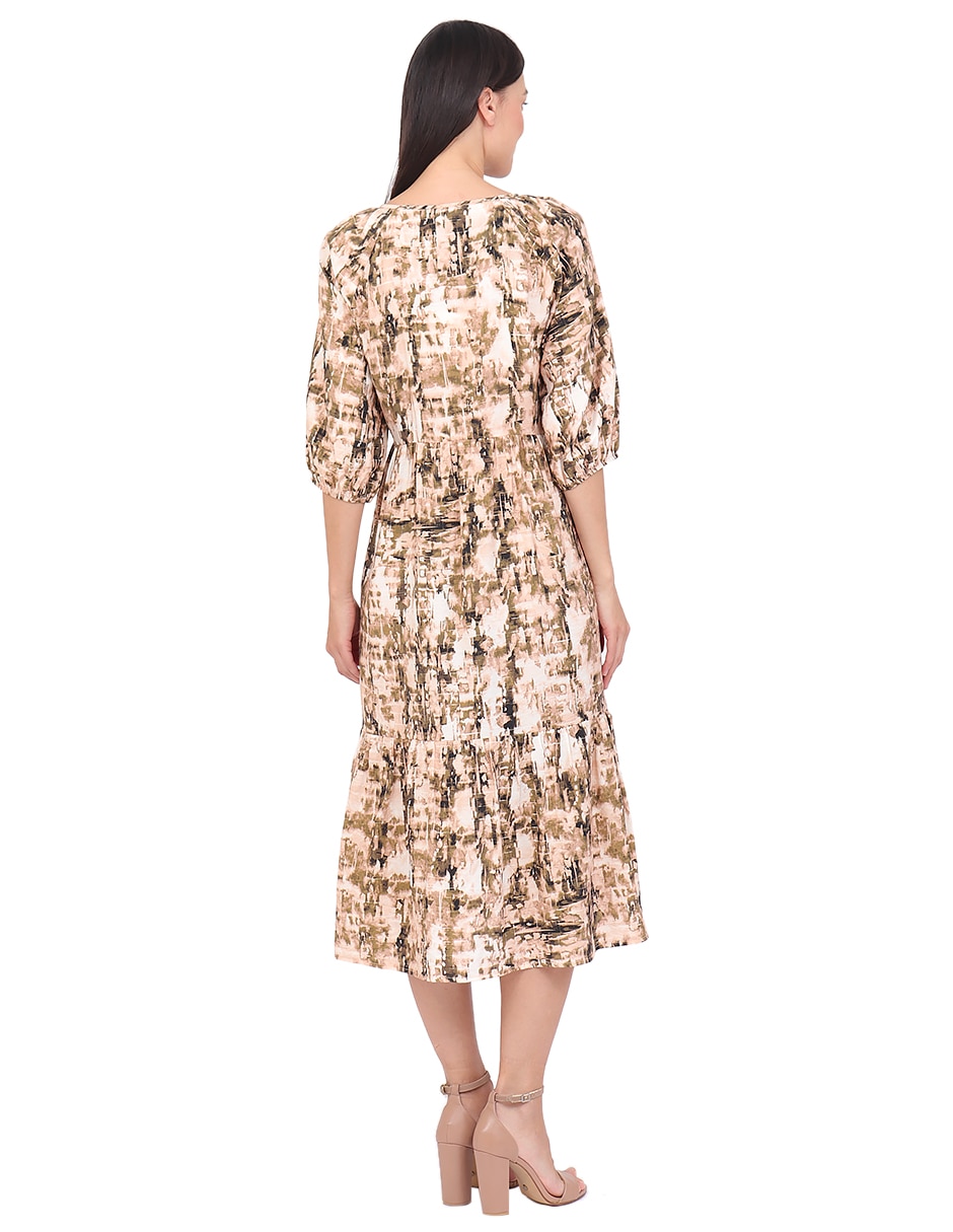 Vestido midi casual grupo bayona "para mujer" 2