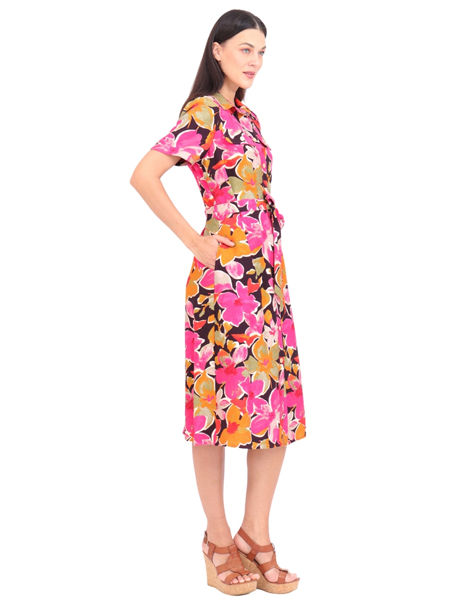 Vestido midi casual grupo  cerdeña "para mujer" 4