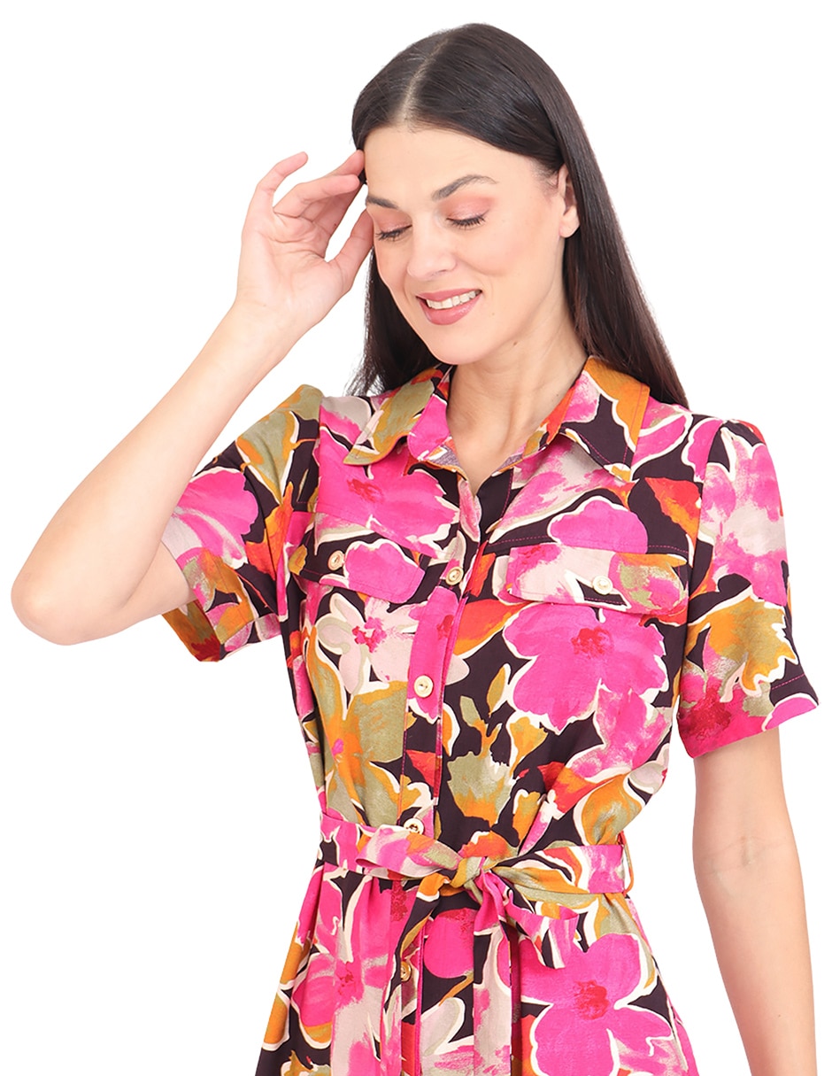Vestido midi casual grupo  cerdeña "para mujer" 2