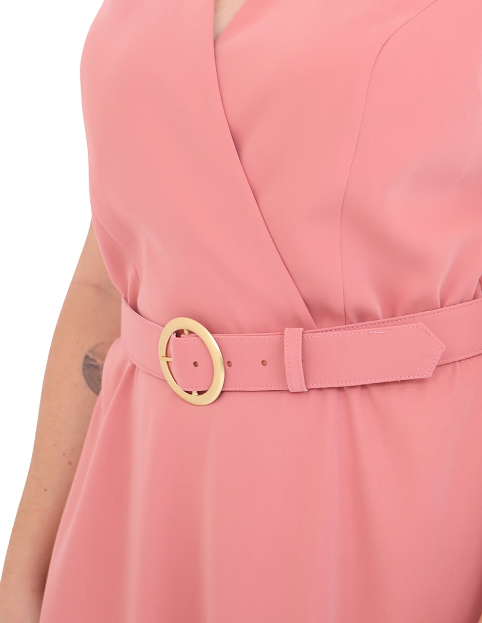 Vestido midi formal duplan petite grupo lantana para mujer