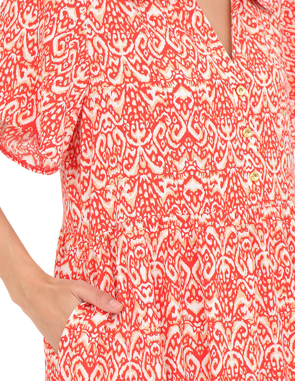 Vestido midi casual Grupo Suances para mujer 2