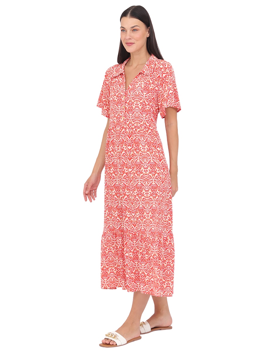 Vestido midi casual Grupo Suances para mujer 3