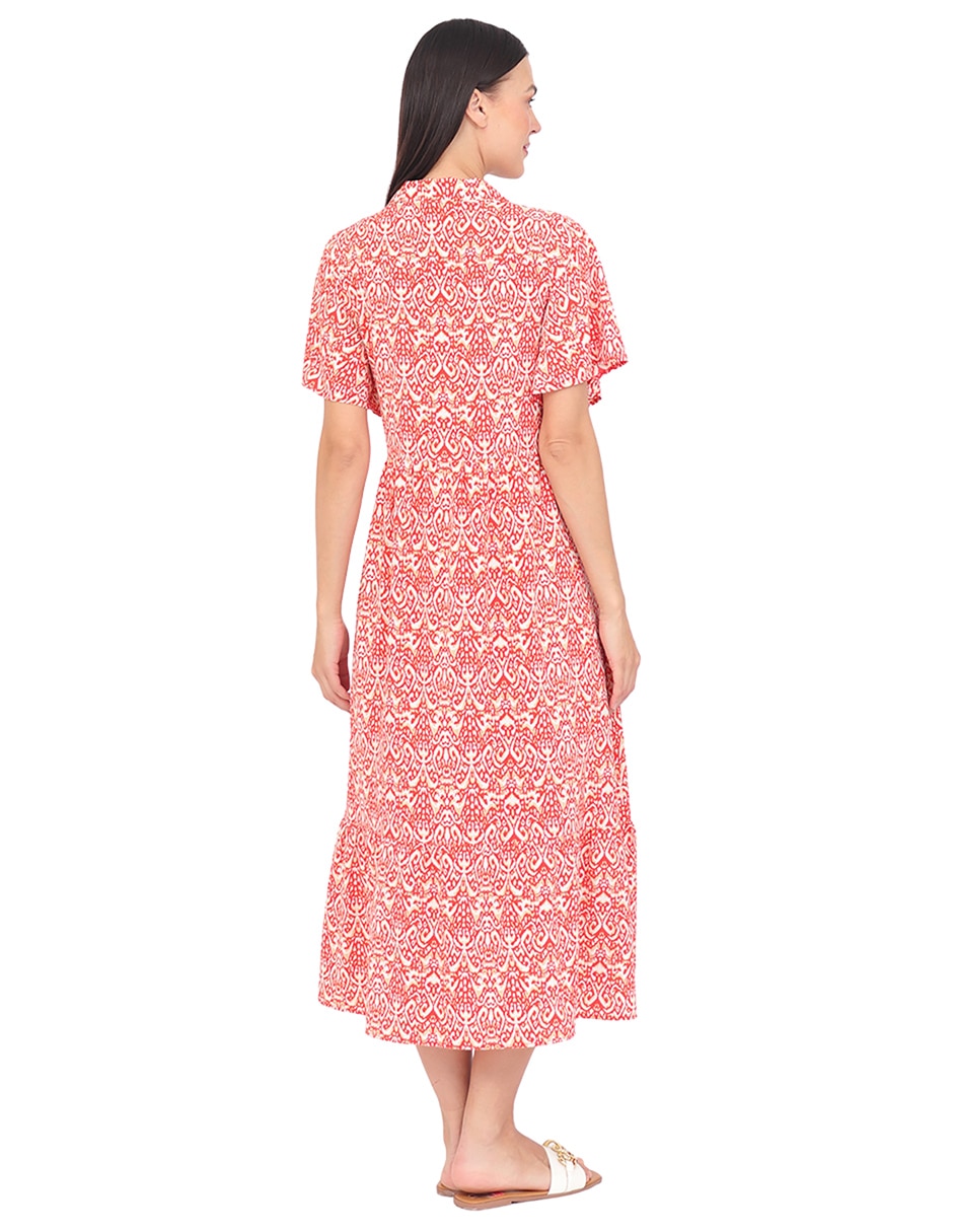 Vestido midi casual Grupo Suances para mujer 5