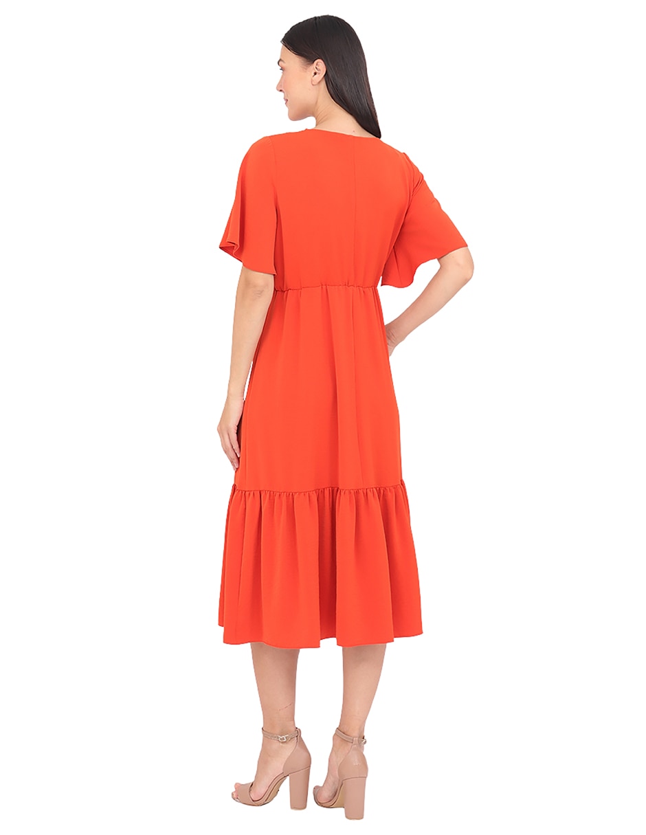 Vestido midi casual Grupo Suances para mujer 2