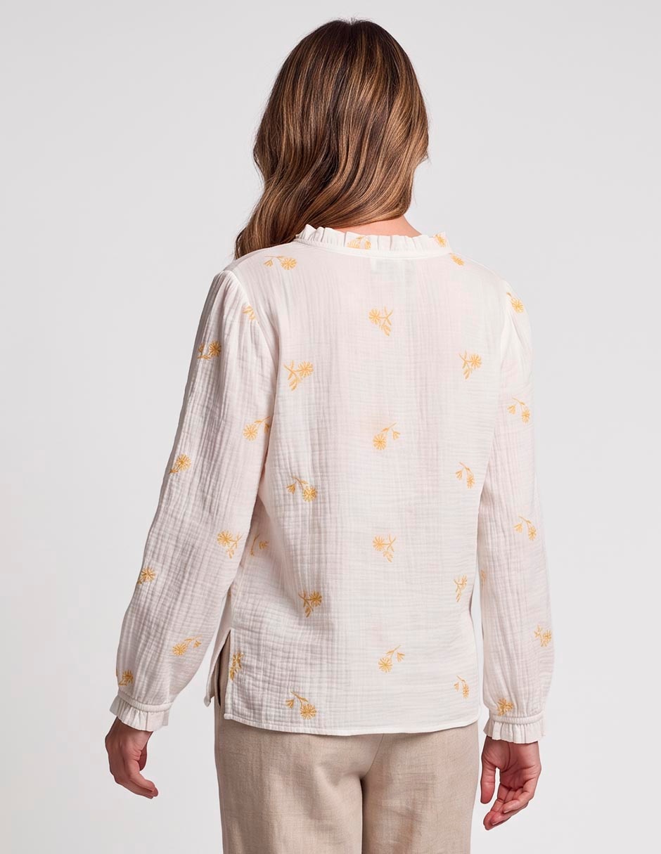 Blusa manga larga para mujer 2