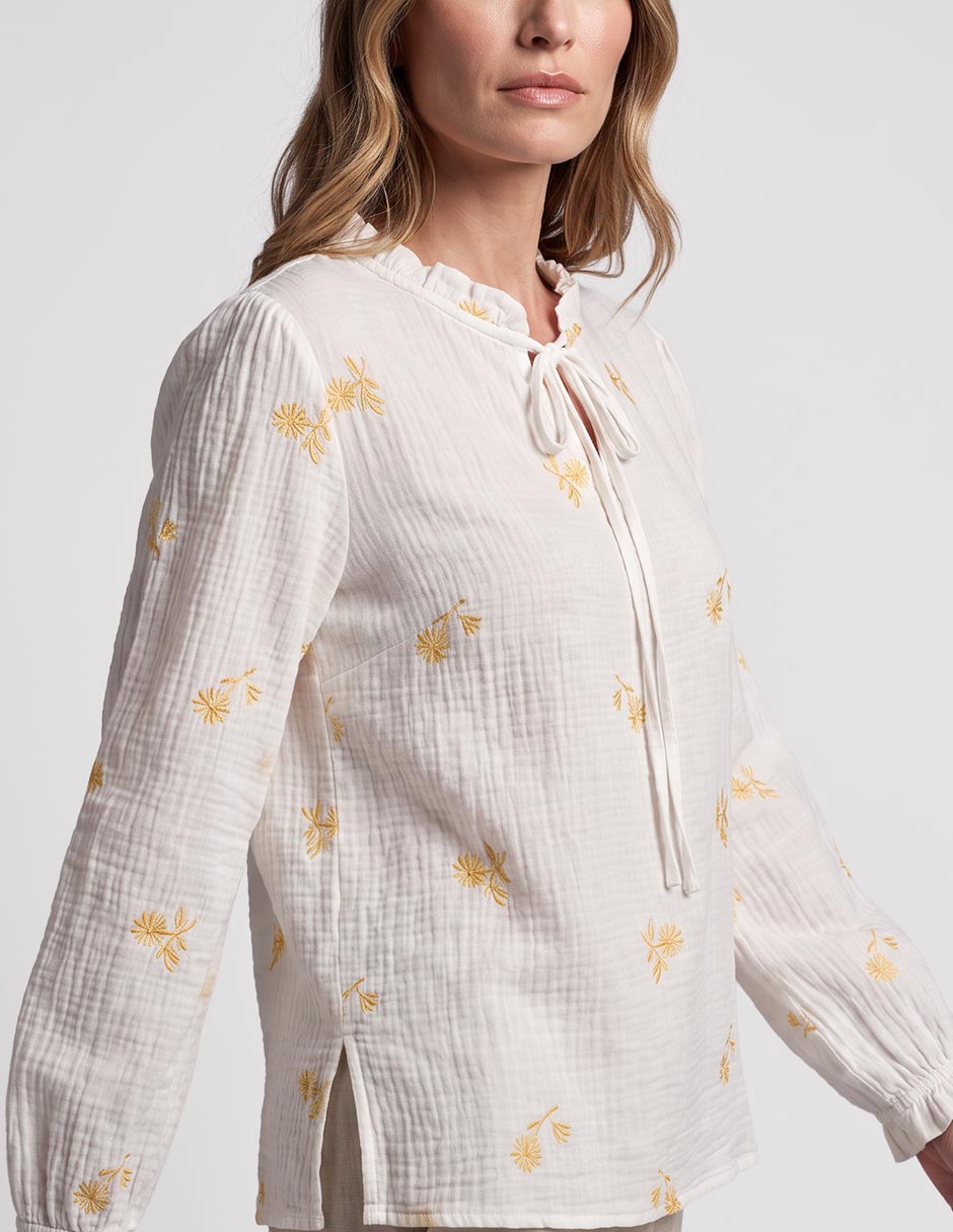 Blusa manga larga para mujer 3