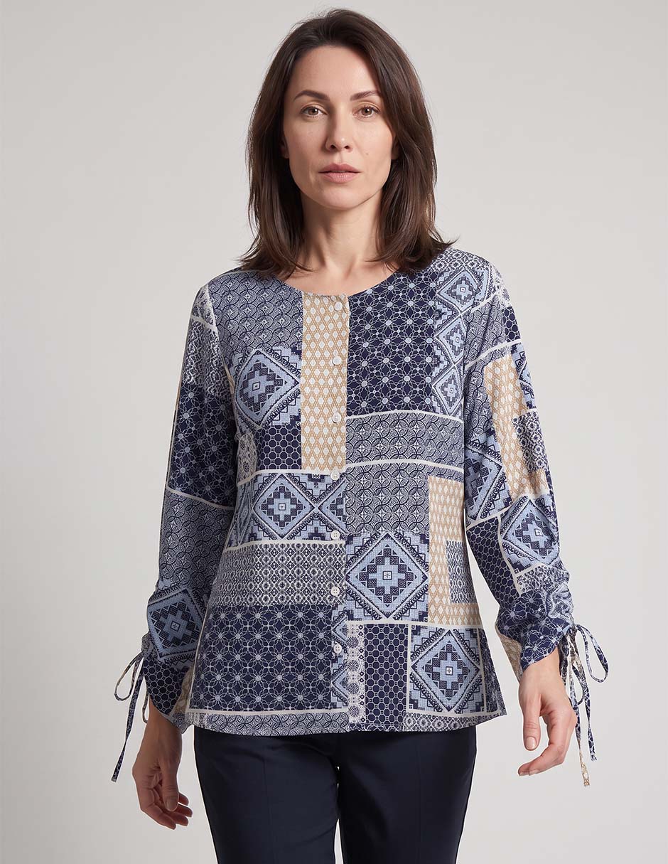 Blusa manga larga para mujer Blusa manga larga para mujer