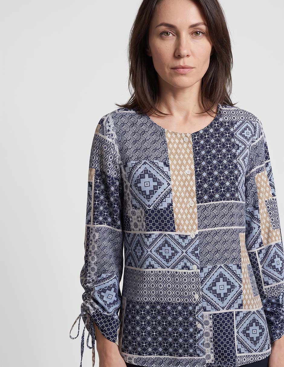 Blusa manga larga para mujer 2
