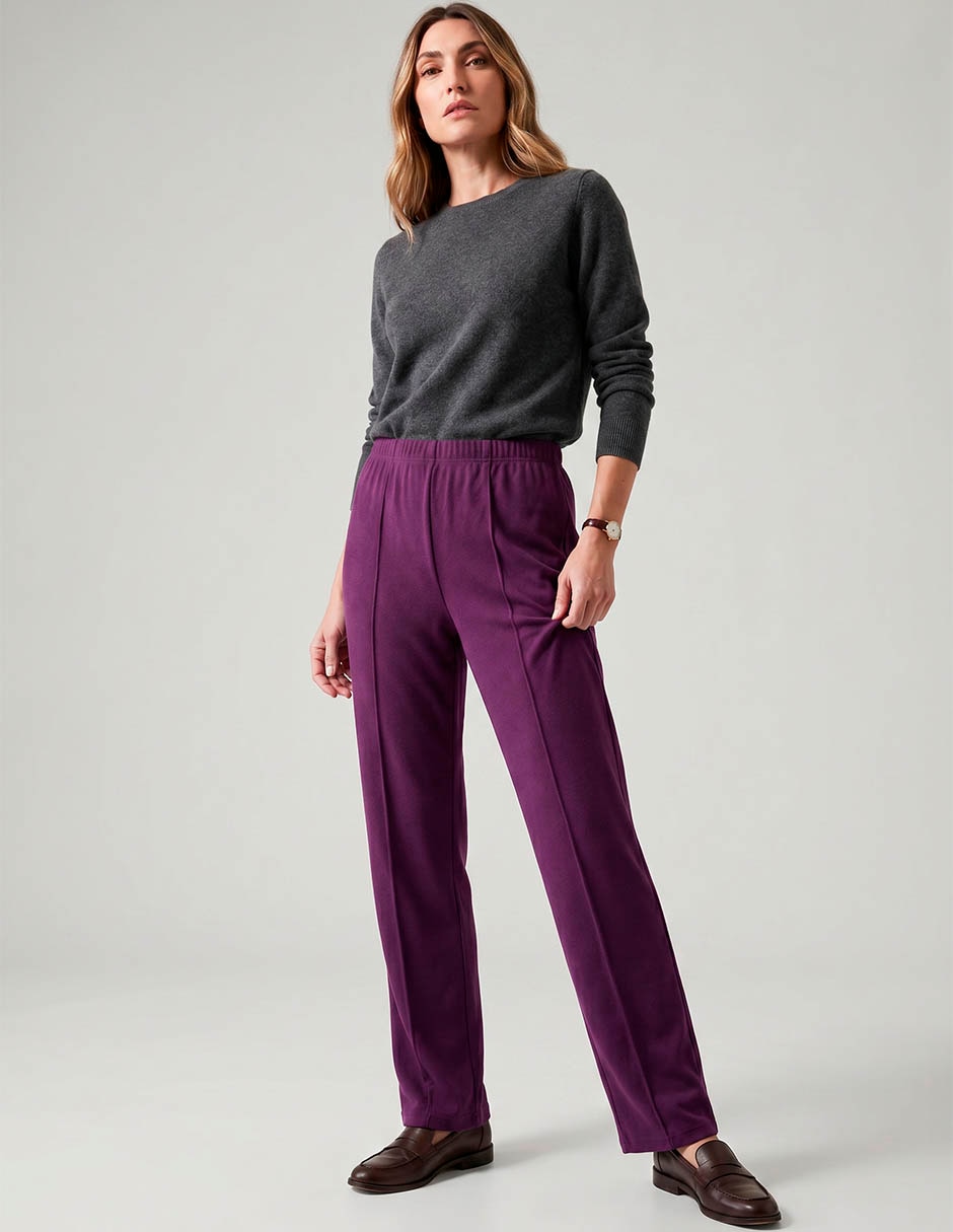 Pantalón regular para mujer 3