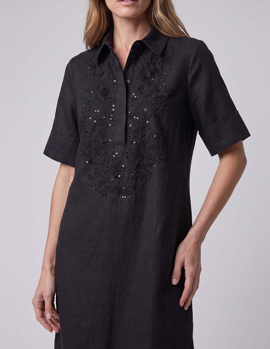 Vestido 3/4 casual para mujer