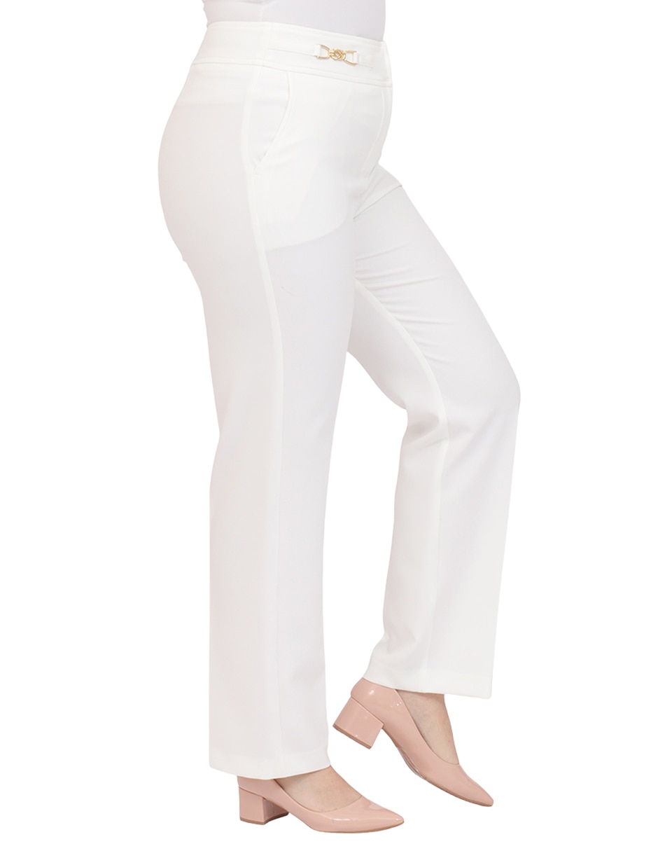 Pantalón recto para mujer 4