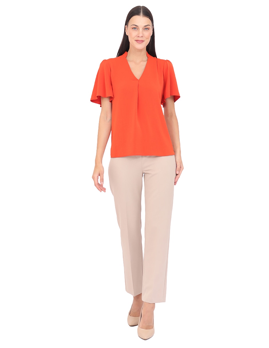 Blusa manga corta para mujer 6