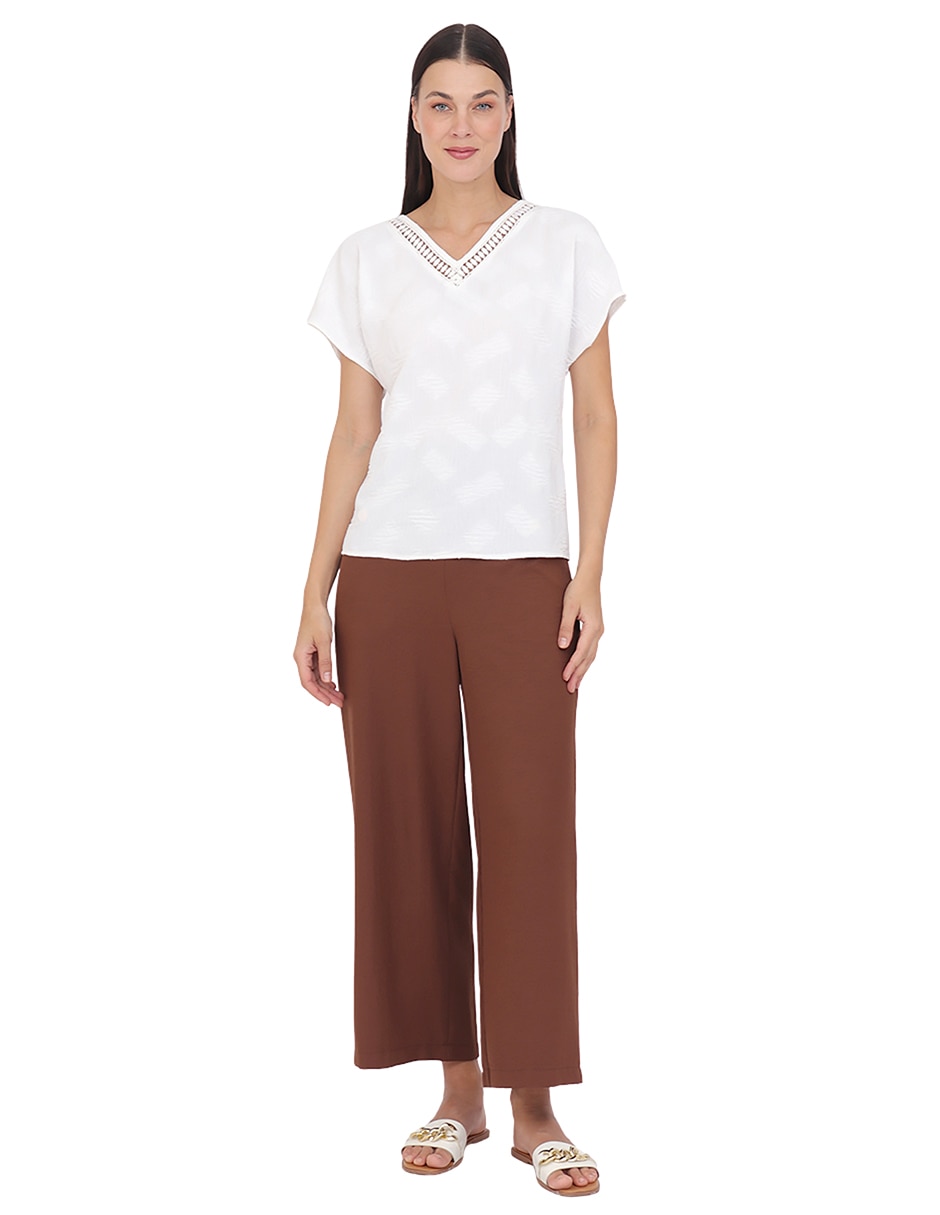 Blusa Grupo Dumont manga corta para mujer 5