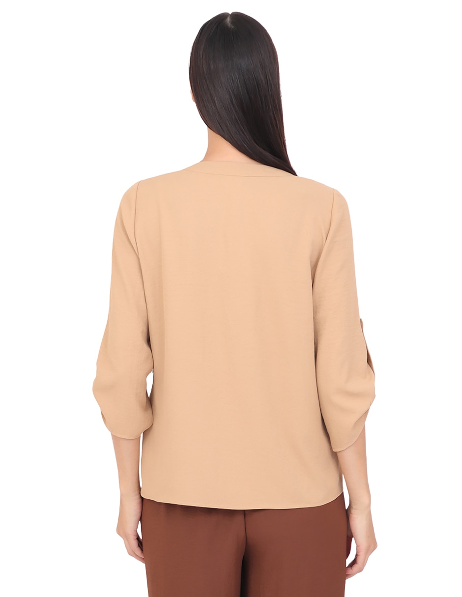 Blusa Grupo Dumont manga 3/4 para mujer 2