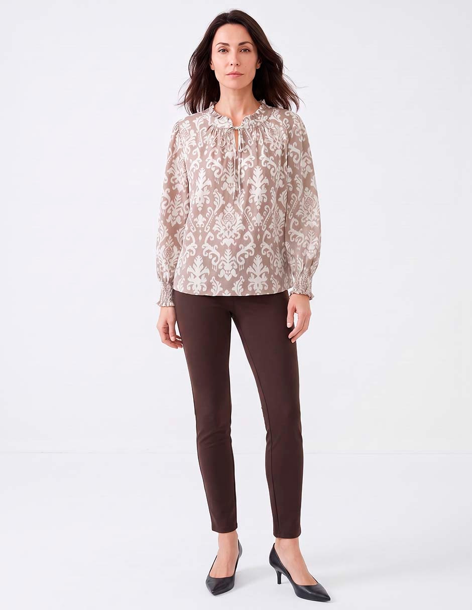 Blusa manga larga para mujer 3
