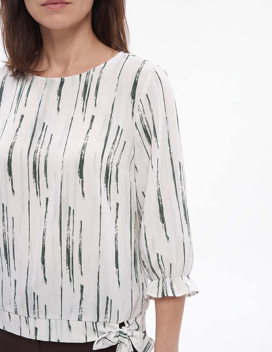 Blusa manga 3/4 para mujer 2