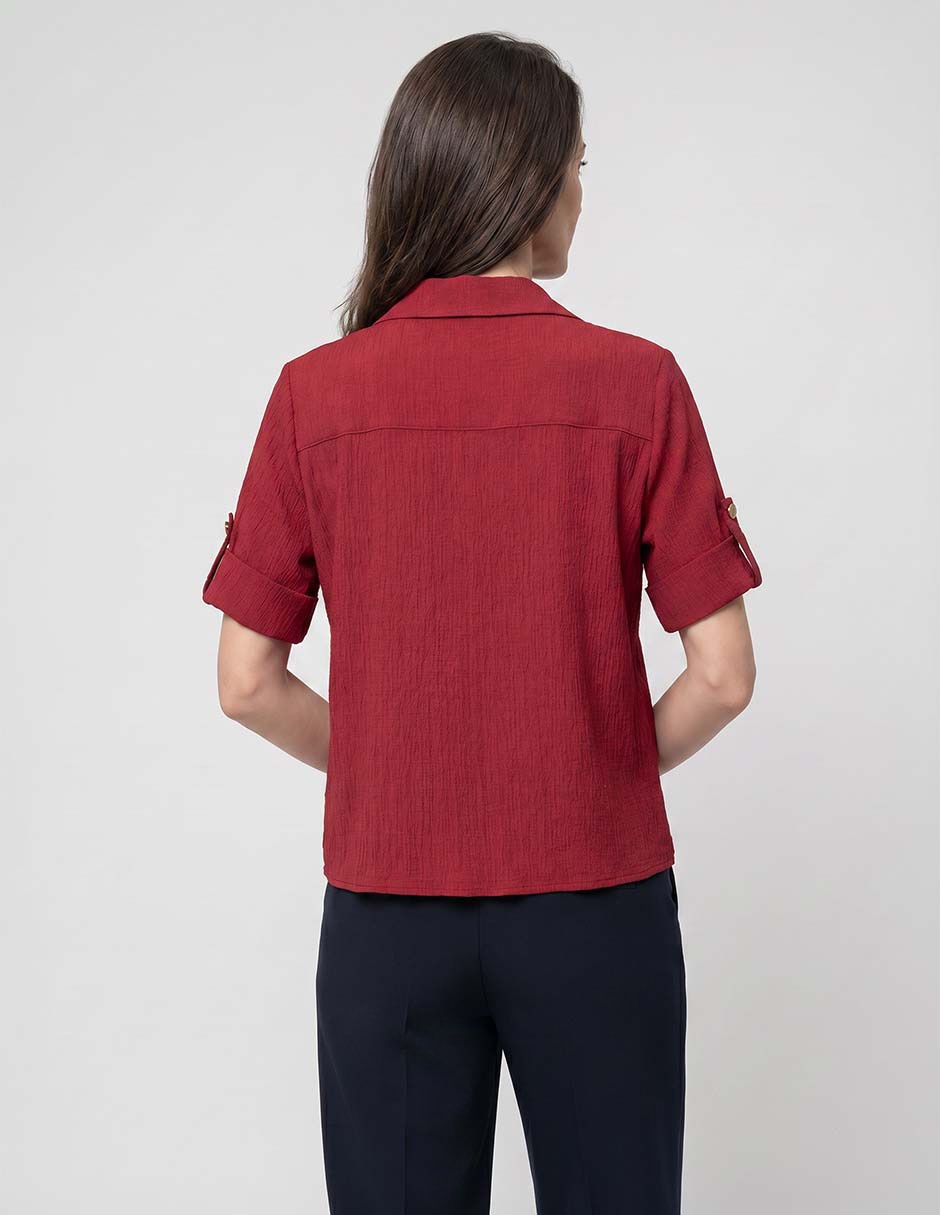 Blusa manga corta para mujer 2