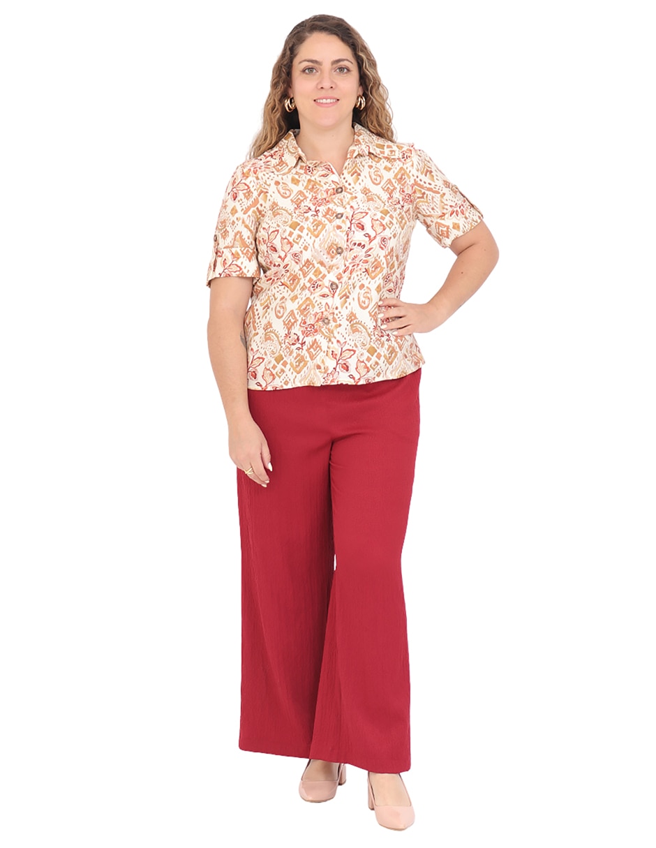 Blusa Grupo Jordania manga corta para mujer 4