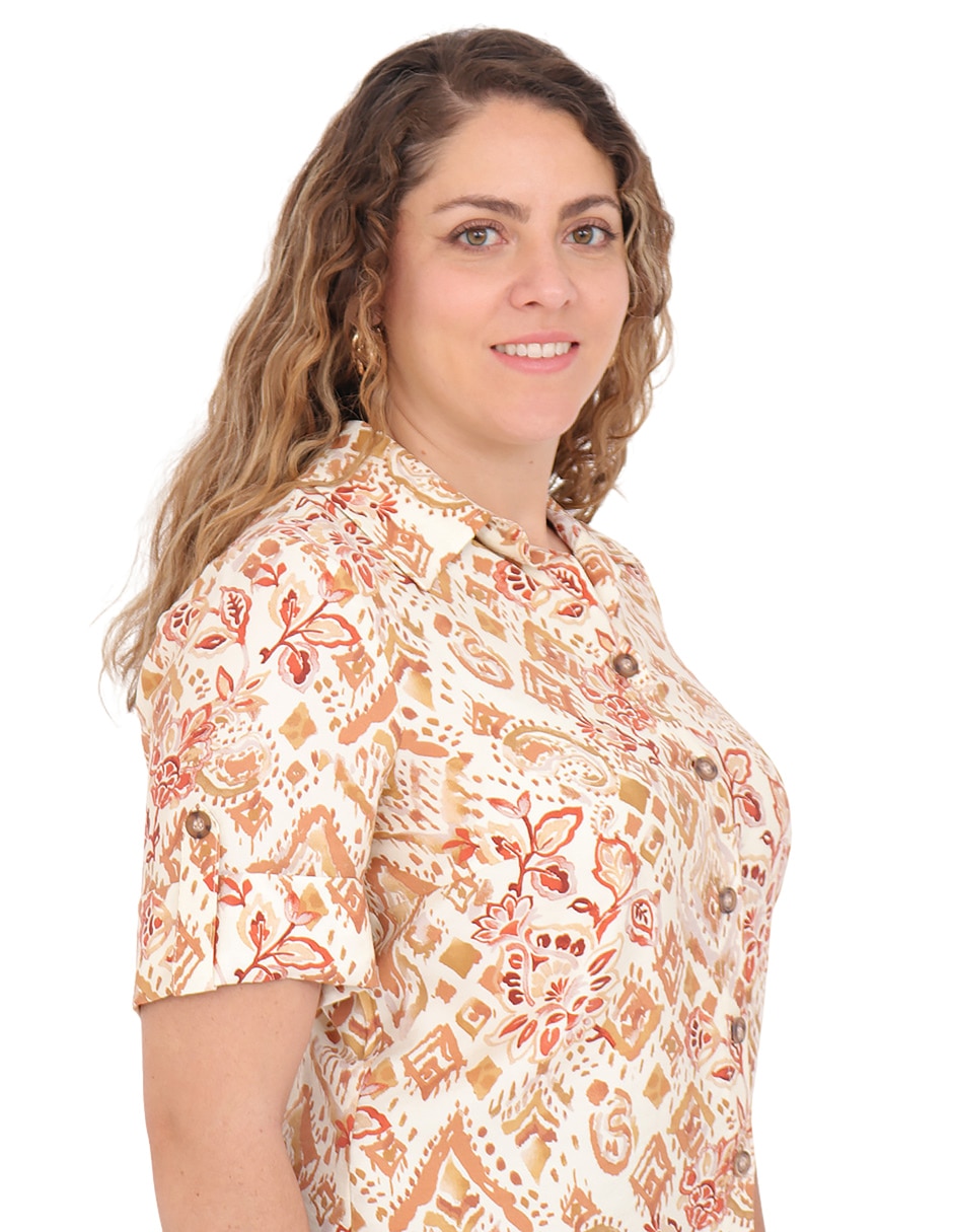 Blusa Grupo Jordania manga corta para mujer 5
