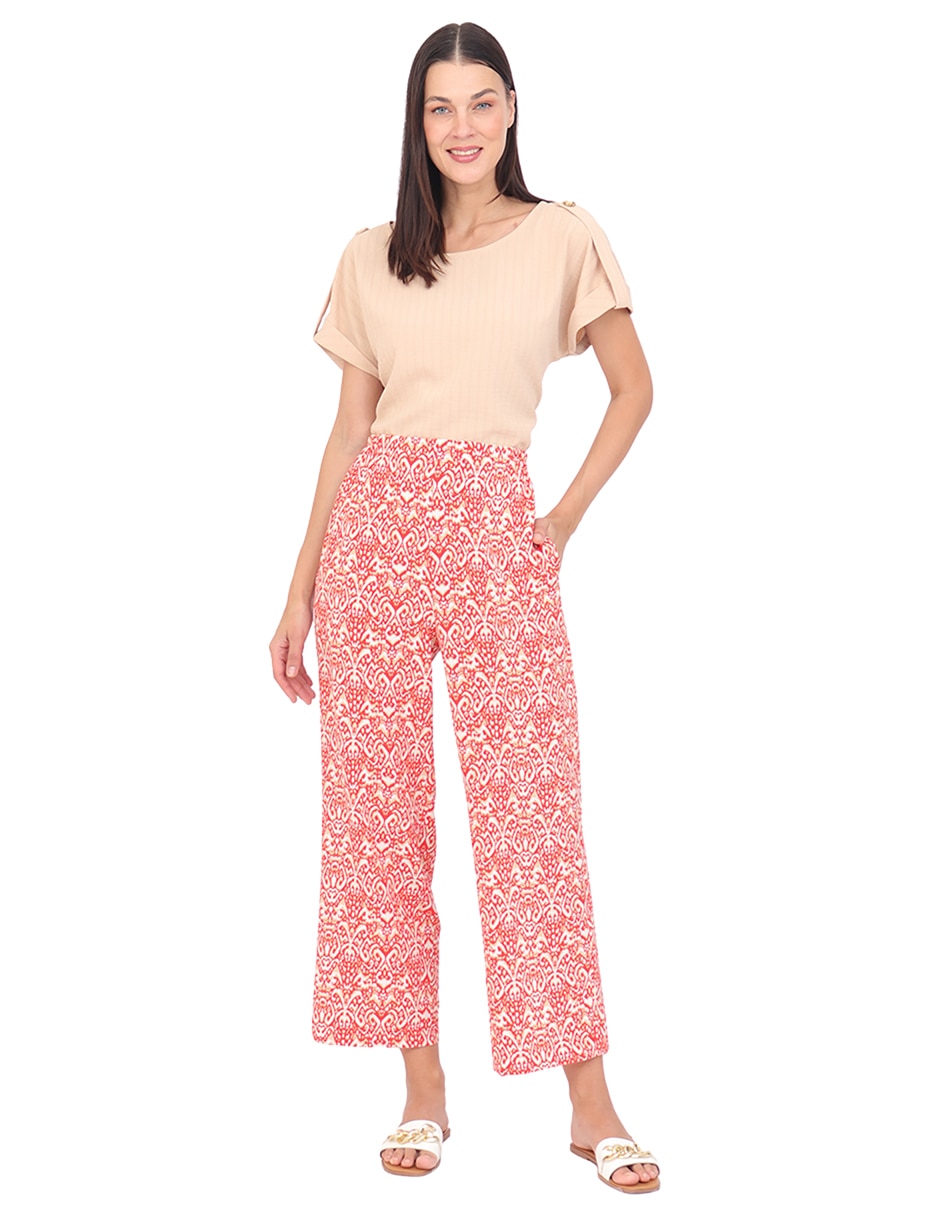 Pantalón regular para mujer 4