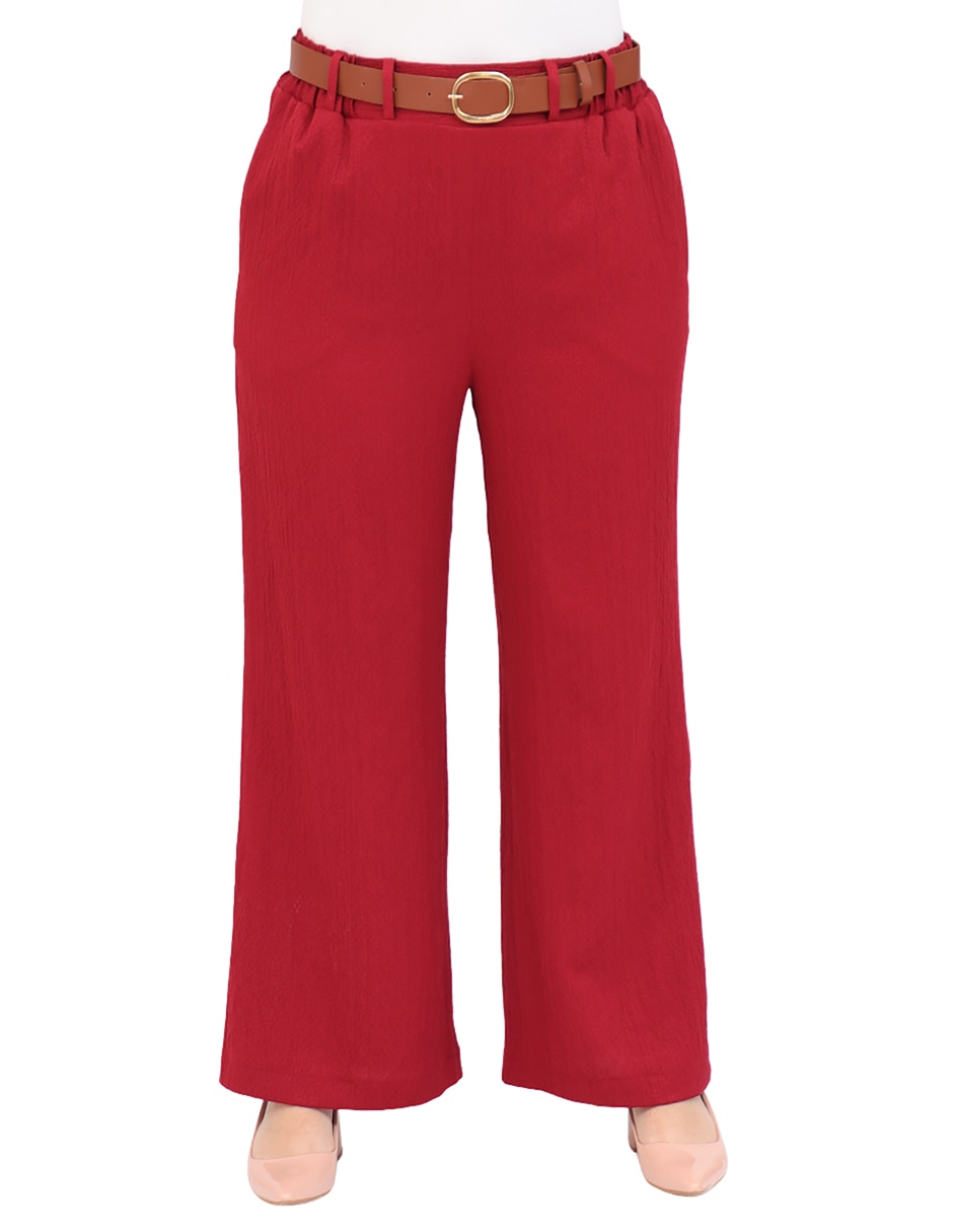 Pantalón de vestir regular para mujer