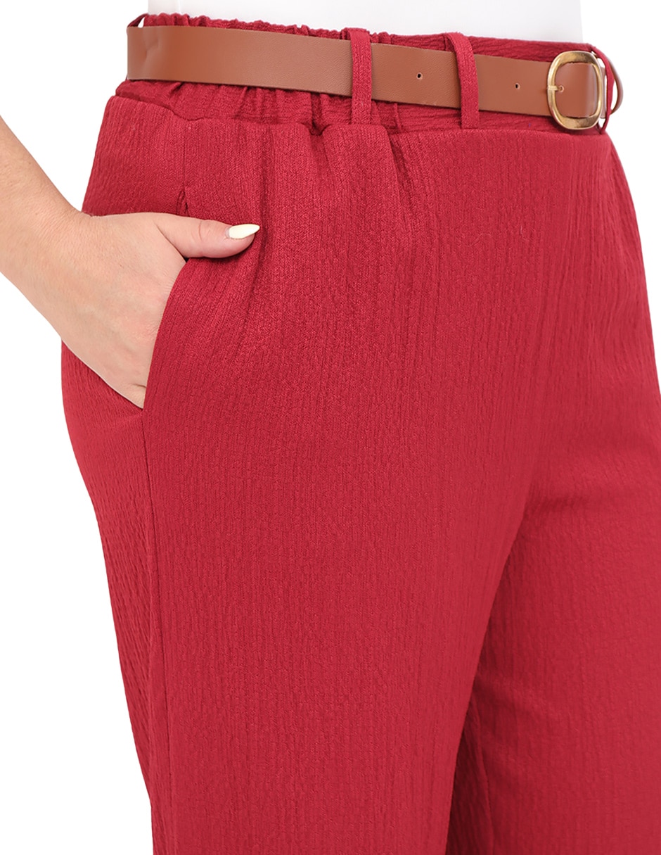 Pantalón de vestir regular para mujer 3
