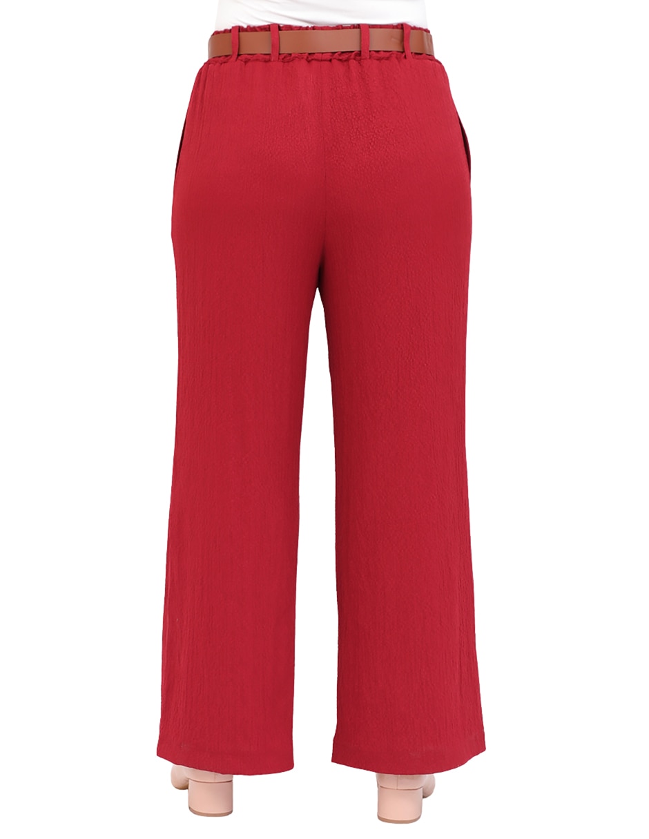 Pantalón de vestir regular para mujer 4