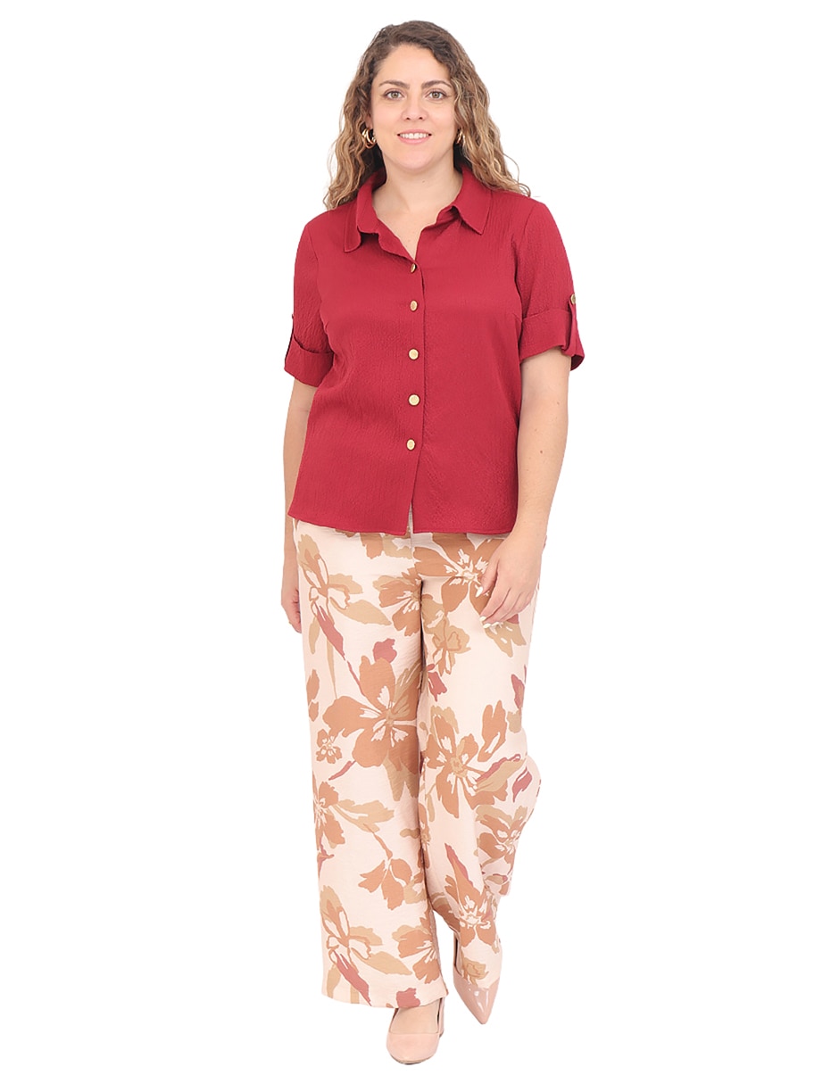 Pantalón regular para mujer 4
