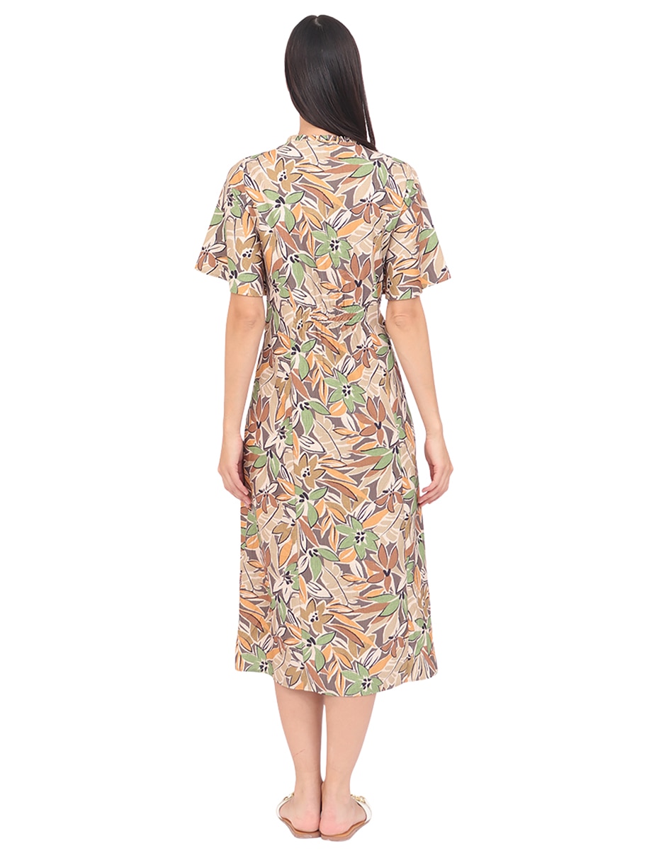 Vestido midi casual Grupo Dumont para mujer 2