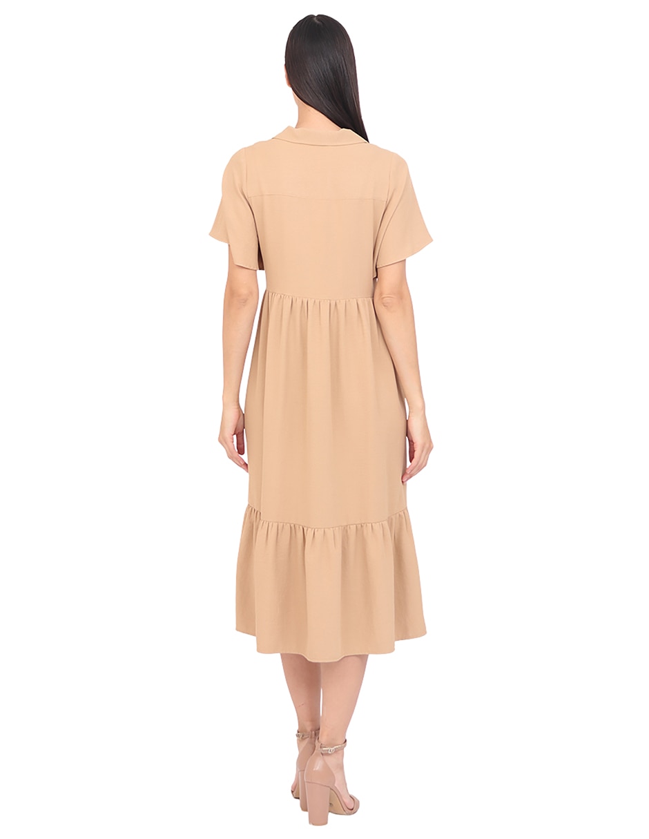 Vestido midi casual Grupo Dumont para mujer 2