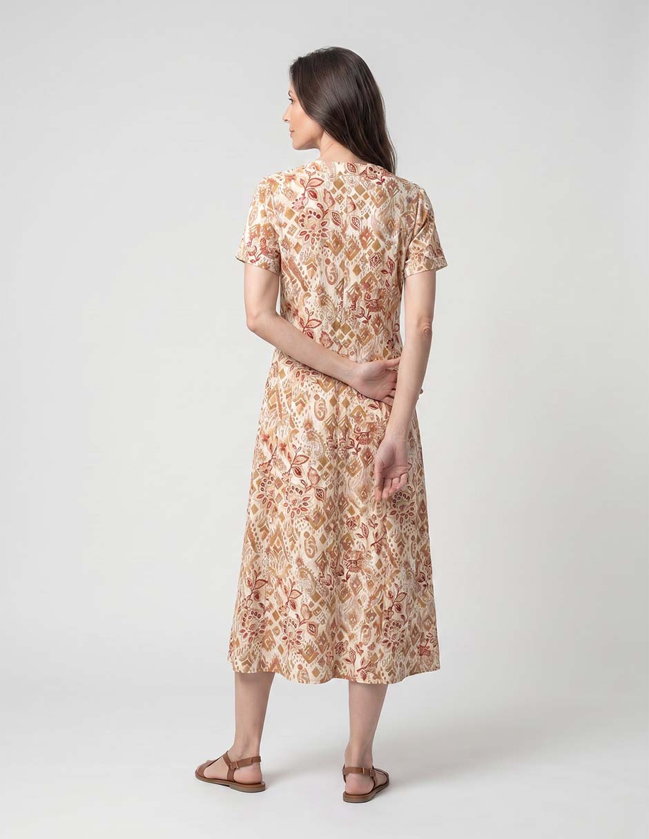 Vestido midi casual para mujer 2