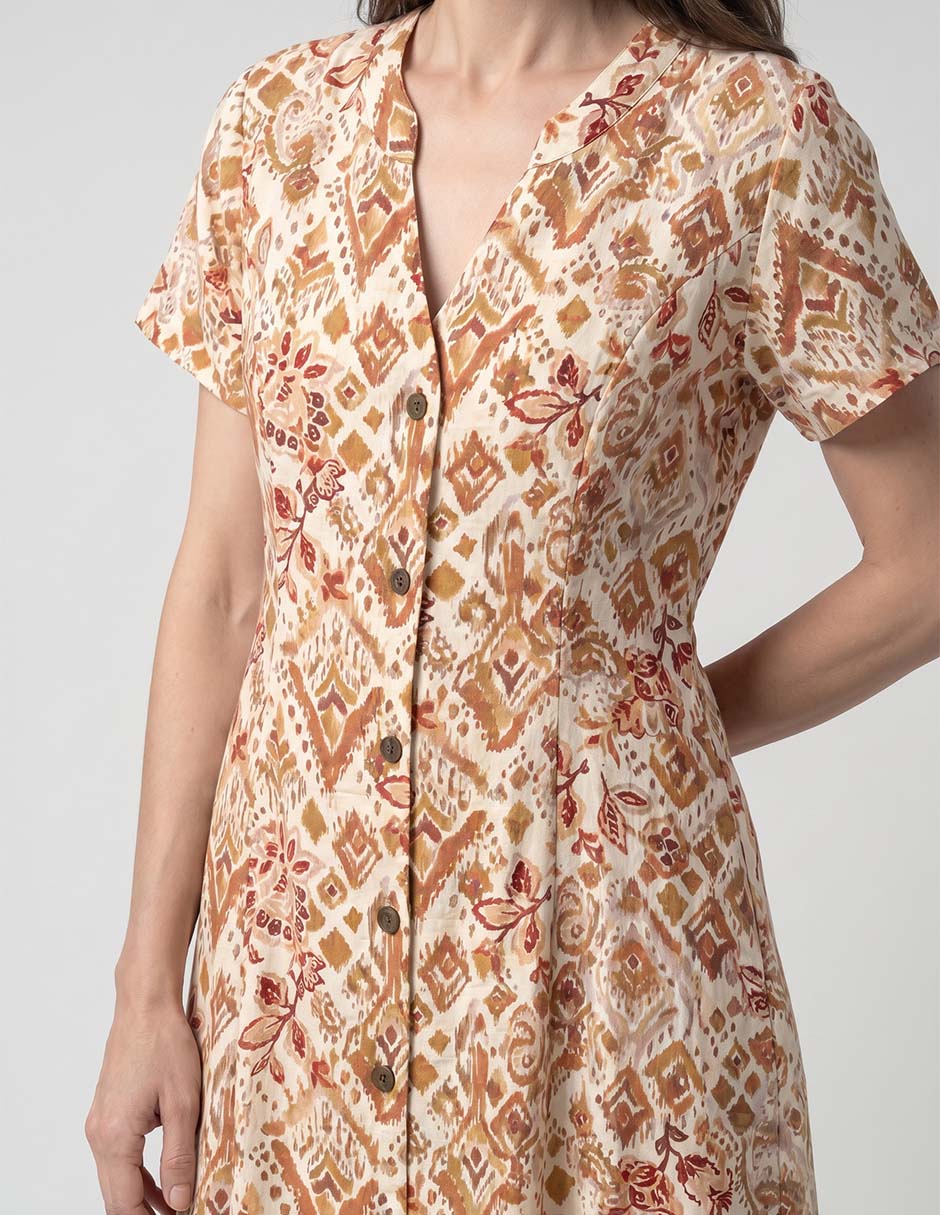 Vestido midi casual para mujer 3