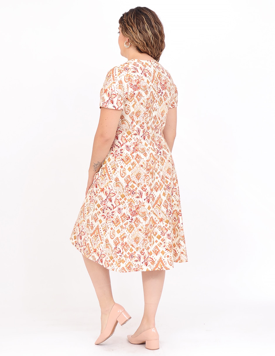 Vestido midi casual para mujer 5