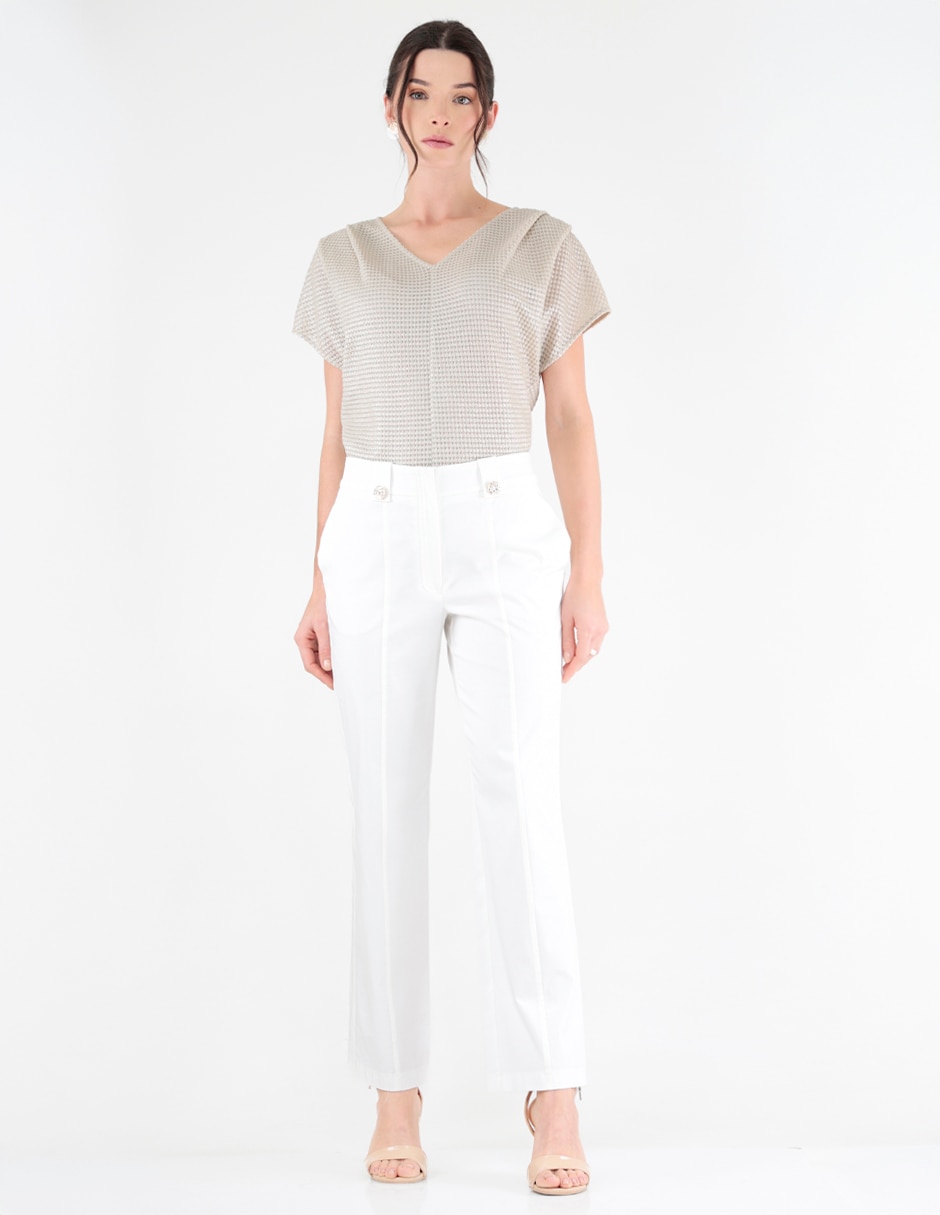 Pantalón regular para mujer 3