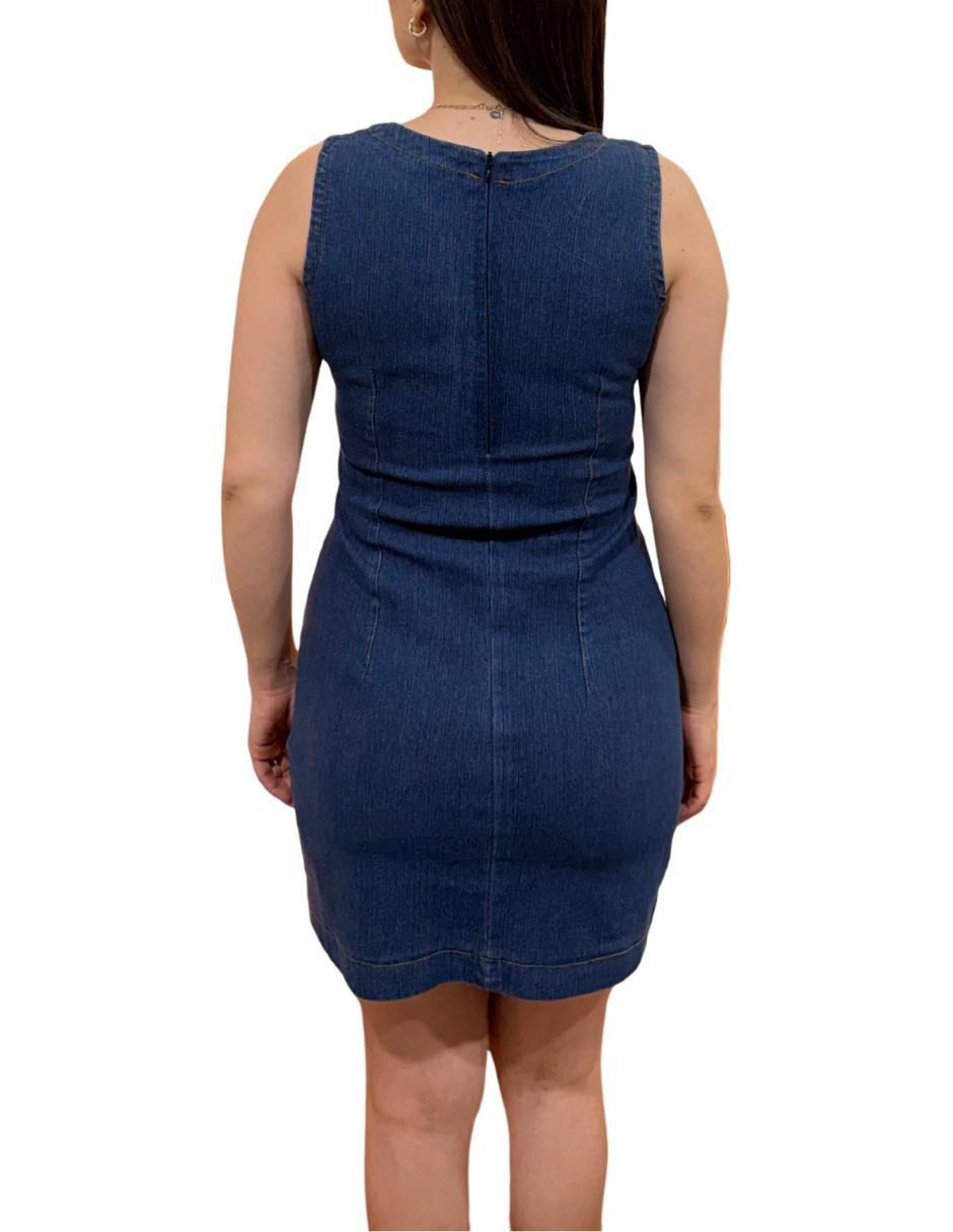 Vestido arriba rodilla casual para mujer