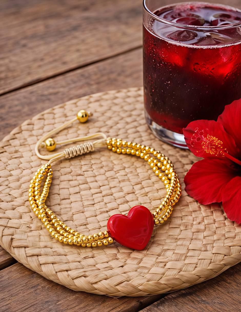 Pulsera Passion acabado baño de oro 18 K 4