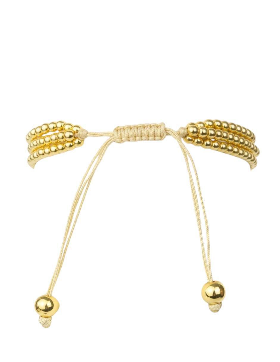 Pulsera Passion acabado baño de oro 18 K 8