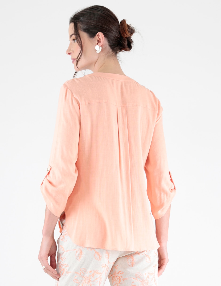Blusa manga 3/4 para mujer 2