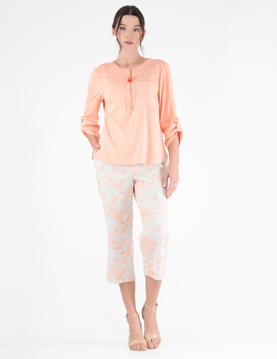 Blusa manga 3/4 para mujer 3