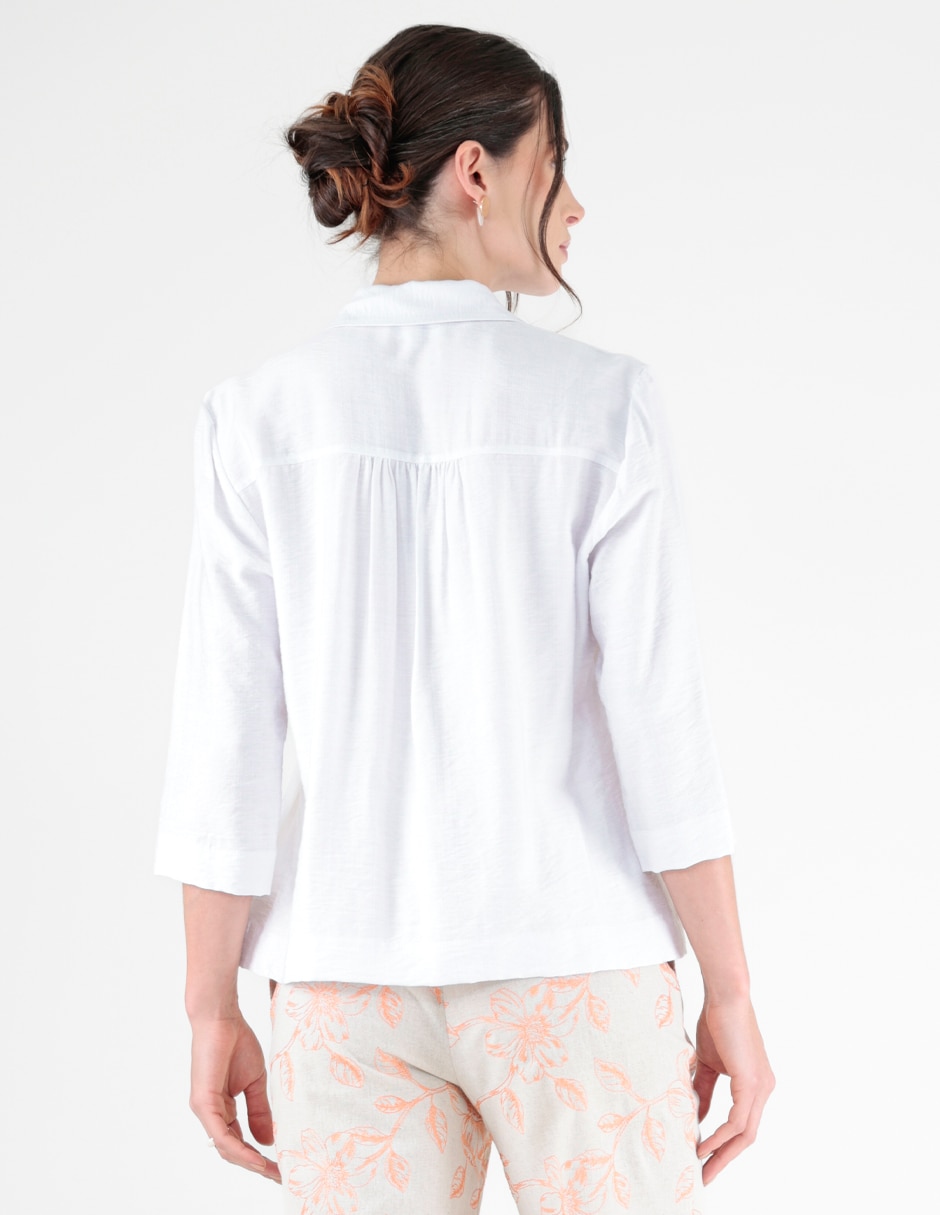 Blusa manga 3/4 para mujer 2