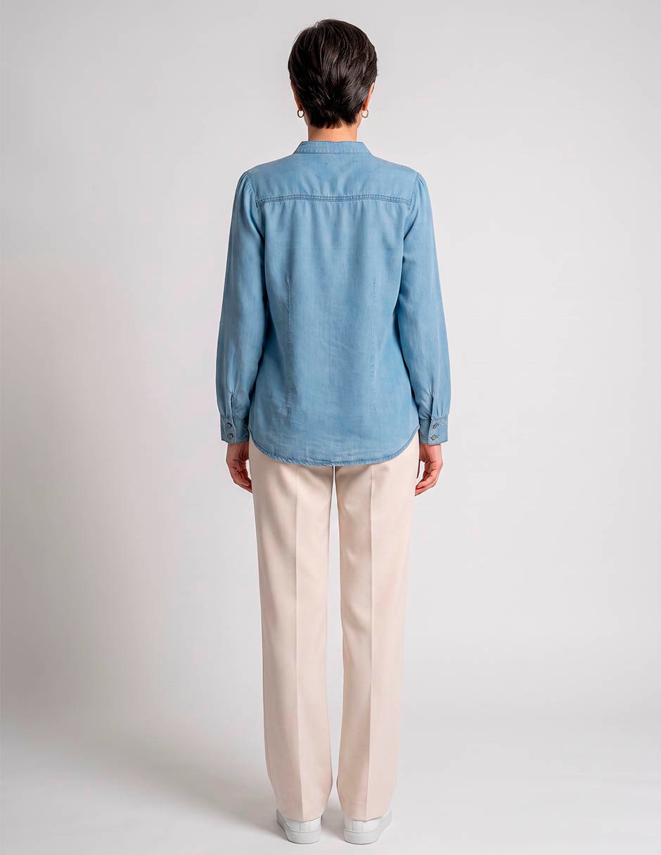 Blusa manga larga para mujer 2