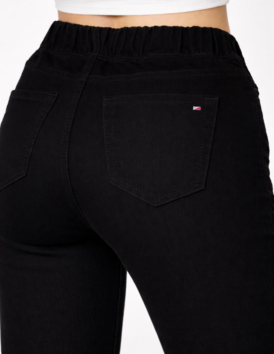 Jeans campana cintura alta 25340-D para mujer