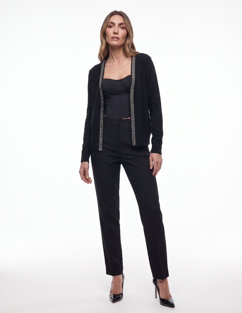 Suéter cuello abierto para mujer 3