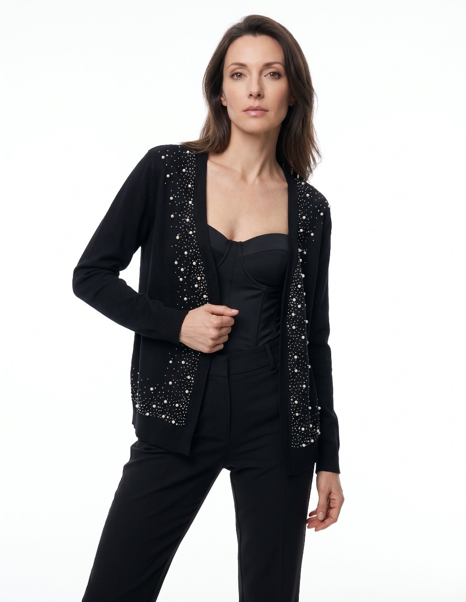 Suéter cuello abierto para mujer Suéter cuello abierto para mujer