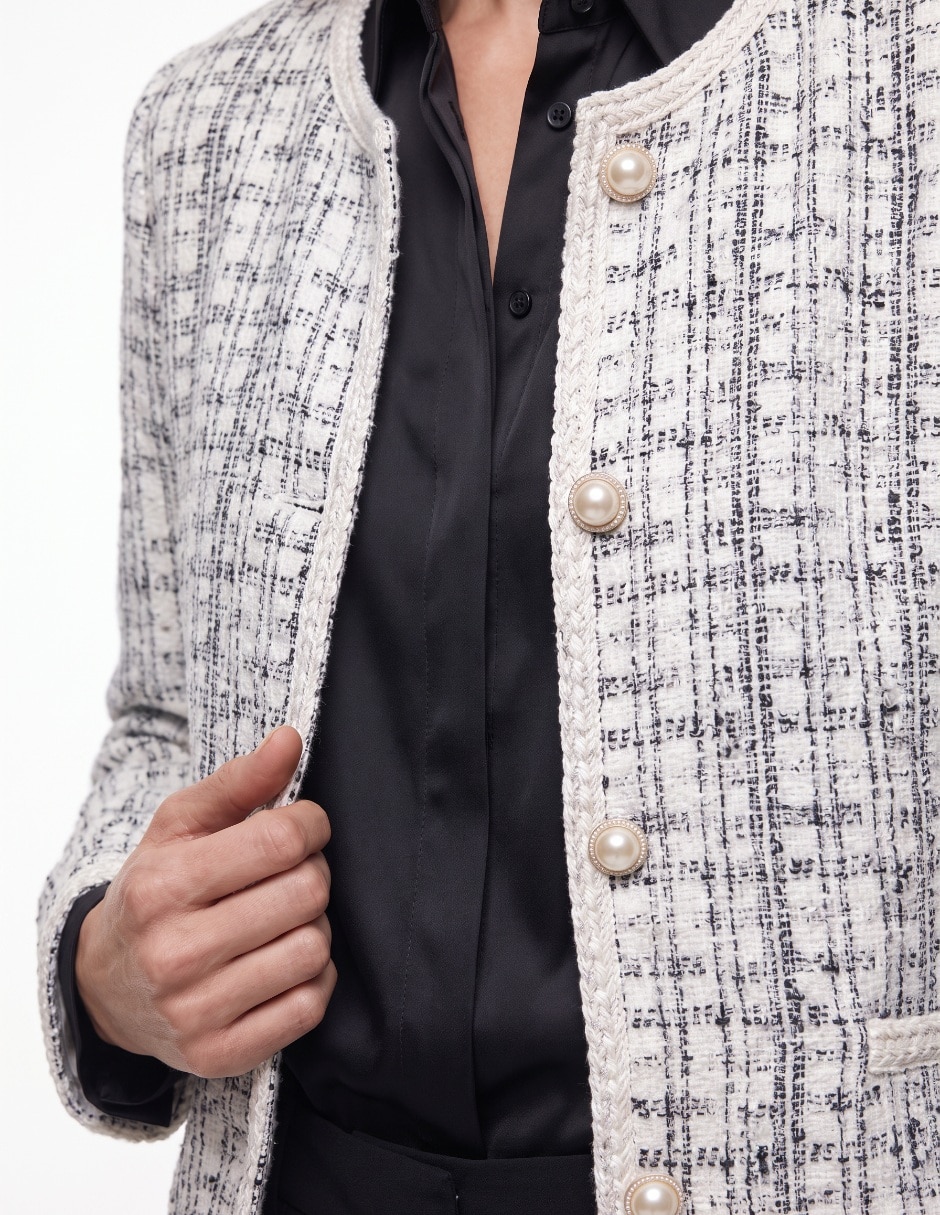 Suéter cuello redondo para mujer 3