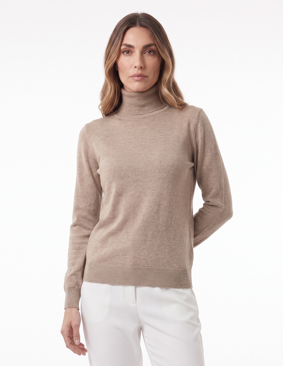 Suéter cuello alto para mujer Suéter cuello alto para mujer